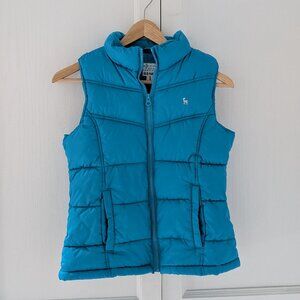Old Navy blue puffer vest XL